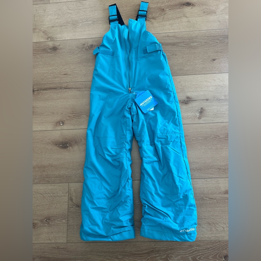 Kids Columbia Ski Bib. Size small. NEW WITH TAGS!